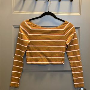 Stripped Crop top